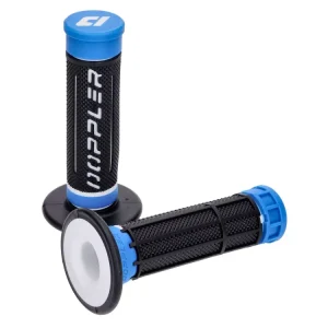 Billig Griffe Satz Doppler Grip 3D schwarz / weiß / blau