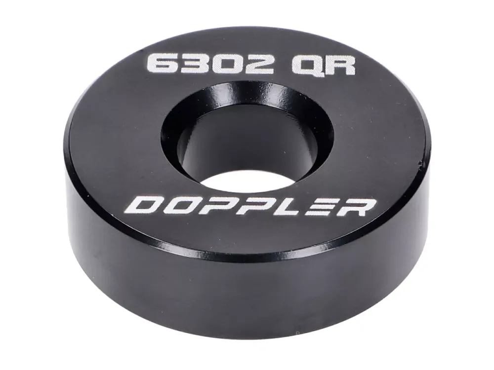 Beliebt Lagerdummy Doppler Aluminium CNC schwarz für 6302QR Lager