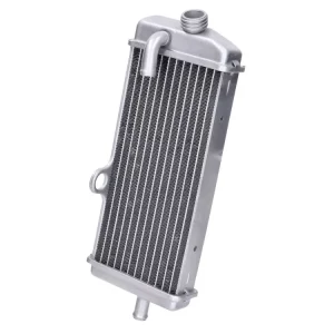 Solange Der Vorrat Reicht Kühler Aluminium silber für Yamaha DT 50 R, MBK X-Limit 50 Enduro, SM, Malaguti XSM 50