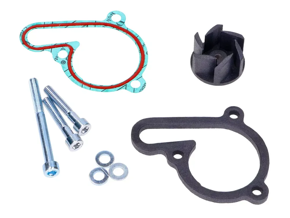 Neu Wasserpumpe Racing 3D PA12 + Carbon 50% höhere Fördermenge für Derbi D50B0