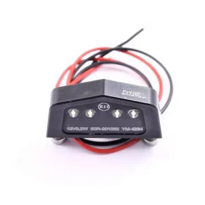 Garantierte Lieferung MG Biketec Universelle Kennzeichenbeleuchtung mit ECE Prüfzeichen