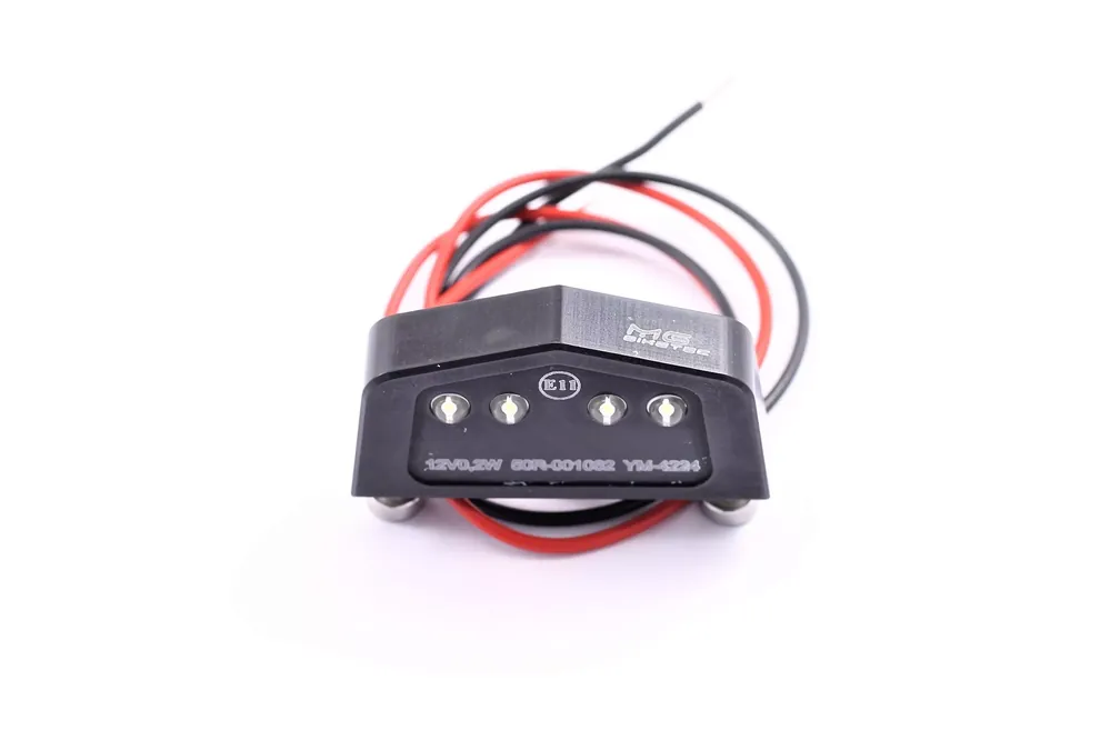 Garantierte Lieferung MG Biketec Universelle Kennzeichenbeleuchtung mit ECE Prüfzeichen