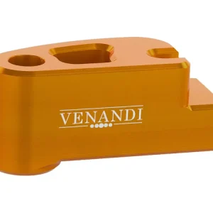 Kostenloser Versand Distanzstück Venandi CNC, Anschlag Bremse hinten, goldfarben für Simson