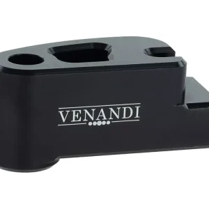 Markenprodukt Distanzstück Venandi CNC, Anschlag Bremse hinten, schwarz für Simson