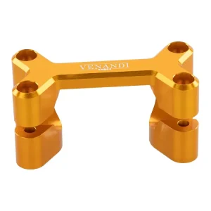 Lenkeraufnahme Venandi Dogbone CNC goldfarben für Simson S50, S51 Preisreduziert