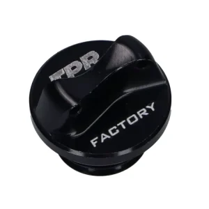 Schneller Versand Öleinfüllschraube CNC TPR Factory schwarz M16 mit Dichtungsring für Minarelli AM3, AM4, AM5, AM6