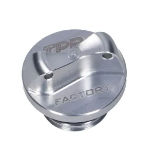 Neue Kollektion Öleinfüllschraube CNC TPR Factory silber M16 mit Dichtungsring für Minarelli AM3, AM4, AM5, AM6