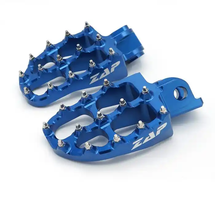 Aktuell ZAP E-Peg Fußrasten KTM 690 Husqvarna 701 Blau