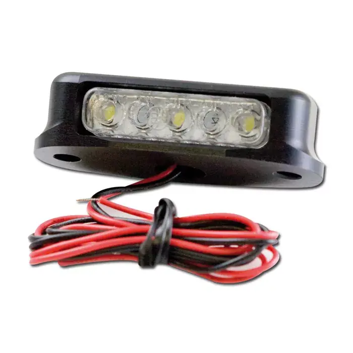 LED Kennzeichenbeleuchtung „TRW“ aus CNC Aluminium, E-geprüft Preiswert