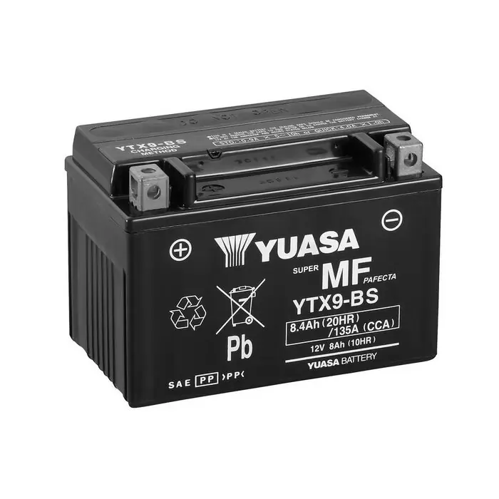 Yuasa Batterie YTX9-BS 12V 8AH Neuheit