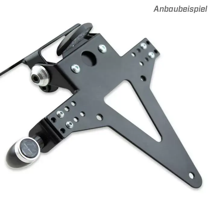 Begrenztes Angebot LED-Kennzeichenbeleuchtung E-geprüft schwarz