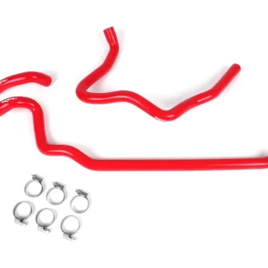 Schnäppchen Kühlerschlauch-Set BGM PRO Silikon 180°C Vespa GT 125-200, Vespa GTL 125-200, Vespa GTS 125-300, Vespa GTV 125-250 rot