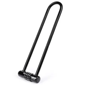 Piaggio Ciao, Bravo, Si, Boxer Bügelschloss, U-Schloss Crypto-4 80mm x 300mm schwarz MotoNostra Neu Im Sortiment