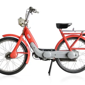 Knallerangebot Gepäckträger hinten Moto Nostra Piaggio Ciao (eckige Sattelstütze, Rücklicht am Schutzblech) Chrom