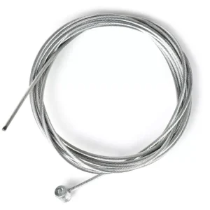 Zug universal innen Ø=1,6mm x 2000mm, Nippel Ø=5,5mm x 7mm verwendet als Schaltzug gedreht Echt