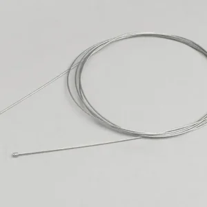 Preisreduziert Zug universal innen Ø=1,2mm x 2000mm, Nippel Ø=3,0mm x 3mm verwendet als Gaszug gedreht