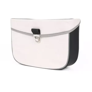 Must-Have Satteltasche Moto Nostra Piaggio Bravo, Boxer, Si, Ciao Schwarz Grau ohne Schriftzug-