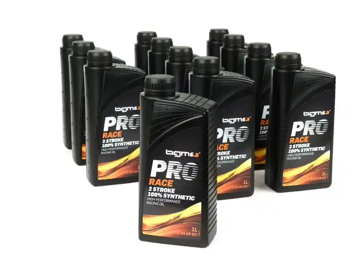 Top-Angebot Öl BGM PRO RACE 2-Takt vollsynthetisch 12x 1000ml Sparpack