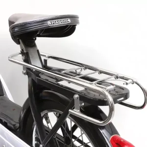 Garantierte Lieferung Gepäckträger hinten Moto Nostra Piaggio Ciao L, Ciao A Chrom