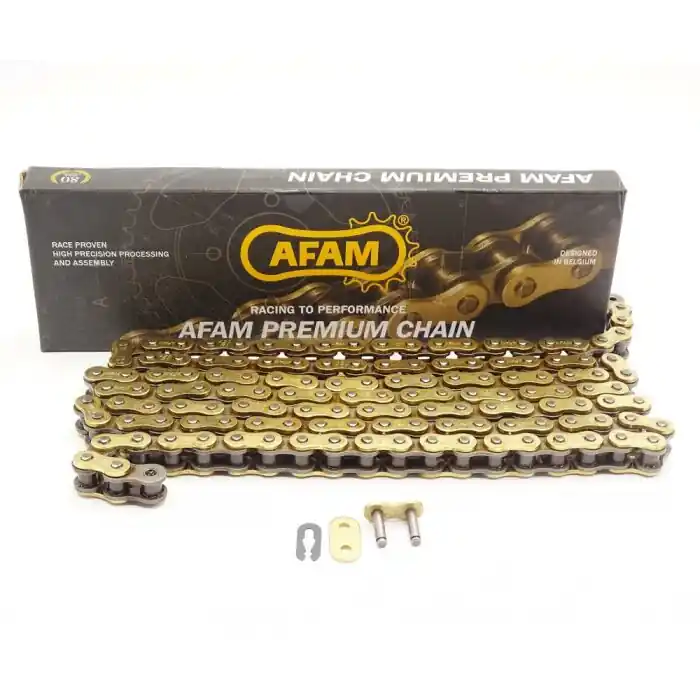 Top-Angebot AFAM Kette 420 MX2 Gold 122L für 65Pro