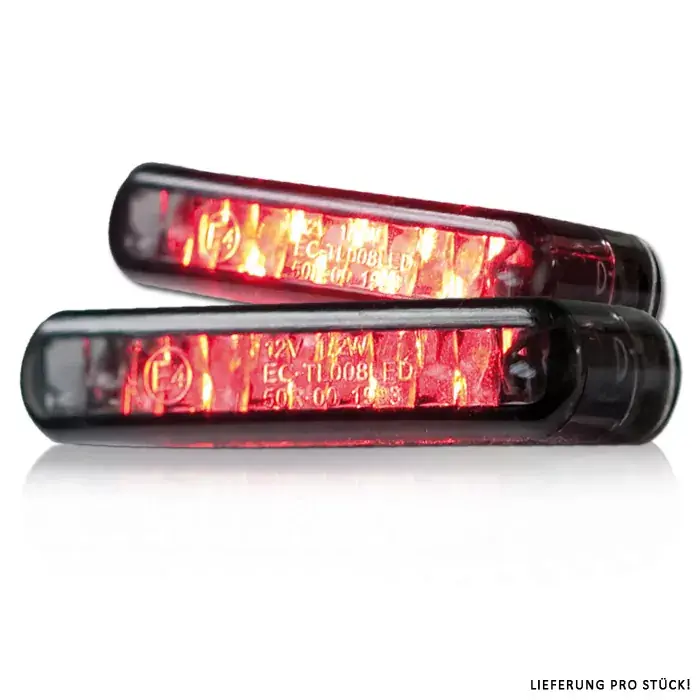 LED-Einbaurücklicht "Streak" getönt E-geprüft Neue Kollektion