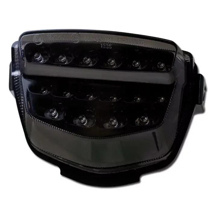 Neue Kollektion LED-Rücklicht getönt mit schwarzem Reflektor E-geprüft passend für Honda CBR1000RR 08-15 / VFR800X 11