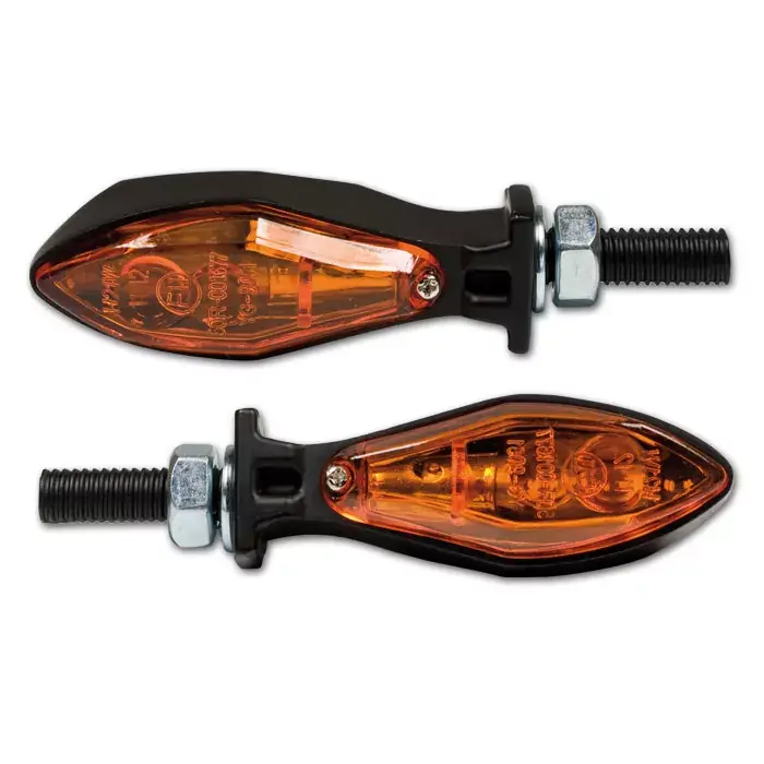 Blinker "Micro Space" 12V/21W Halogen E-geprüft matt-schwarz Mega-Angebot