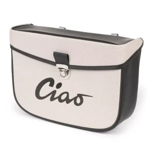 Mega-Angebot Satteltasche Moto Nostra Ciao Grau Schwarz