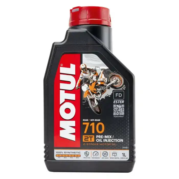 Ausverkauf Motul Öl 2T 710 Pre Mix + Injection 1L