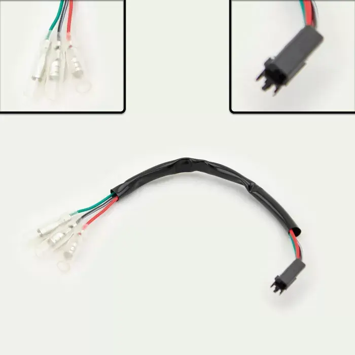 Adapterkabel Rücklicht passend für Honda 3 Kabel mit Japan-Rundstecker Ø 3,5mm Markenware
