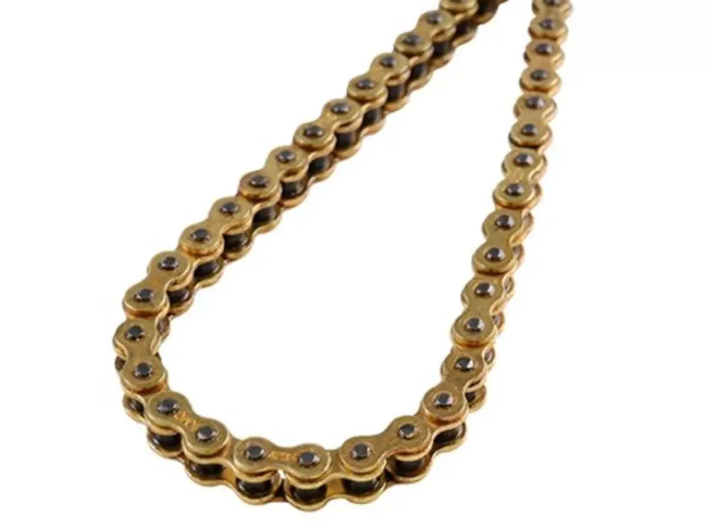 Kette Doppler verstärkt goldgelb 415 x 120 für Mofa Schnäppchen