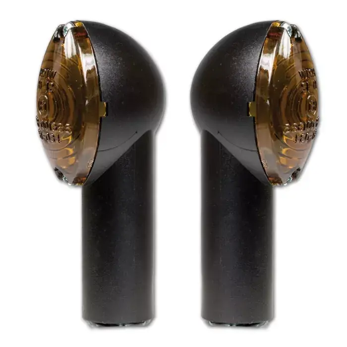 Blinker "Micro" schwarz lang getöntes Glas E-geprüft Online Kaufen