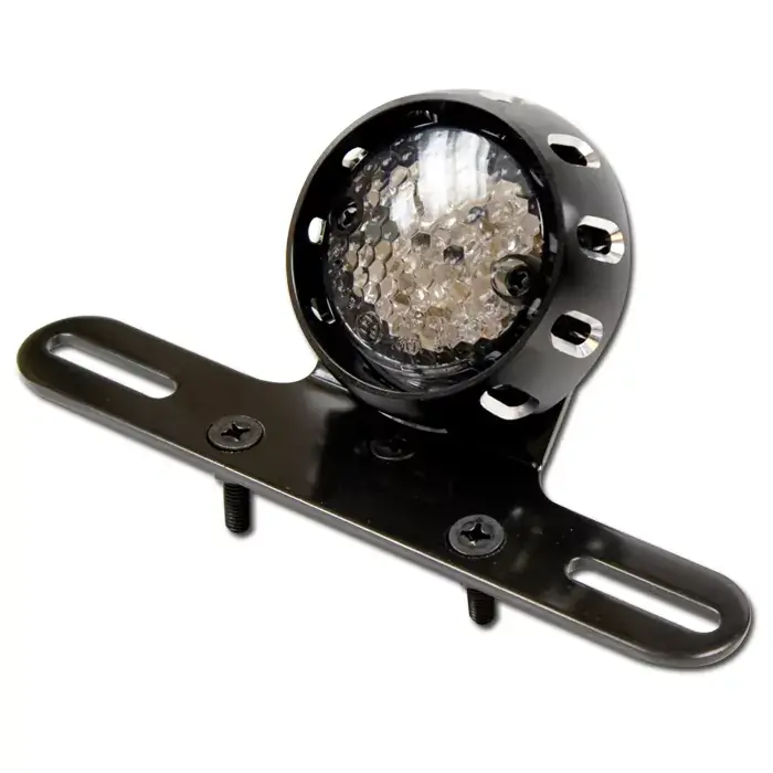 Kracherpreis LED-Rücklicht CNC getönt mit Halter und KZB