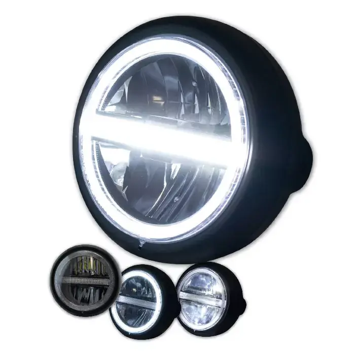 LED-Scheinwerfer Horizon 5-3/4" schwarz E-geprüft Top-Seller