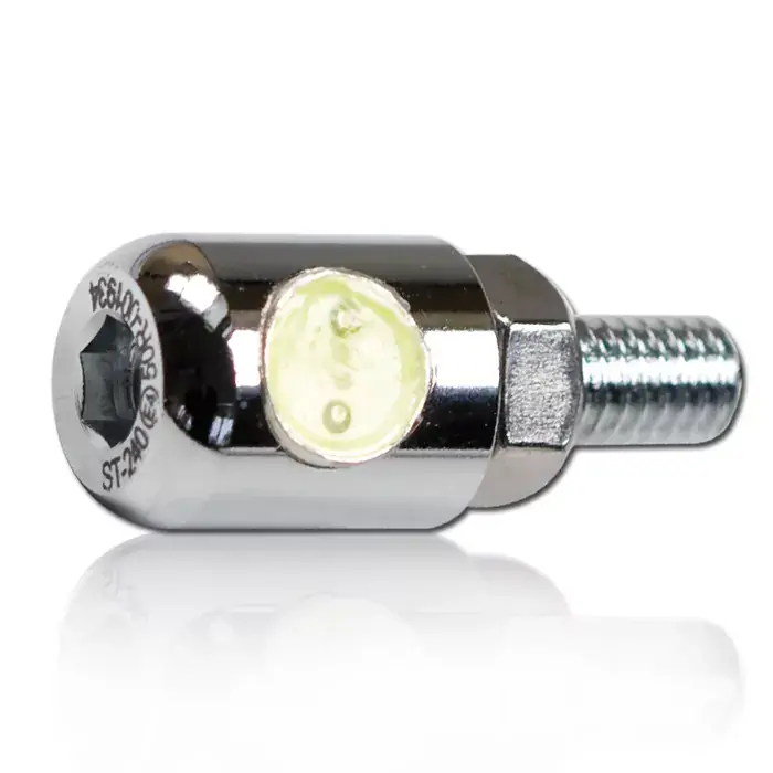 Angebot SMD-Kennzeichenbeleuchtung BYTE chrom Alu M6 E-geprüft