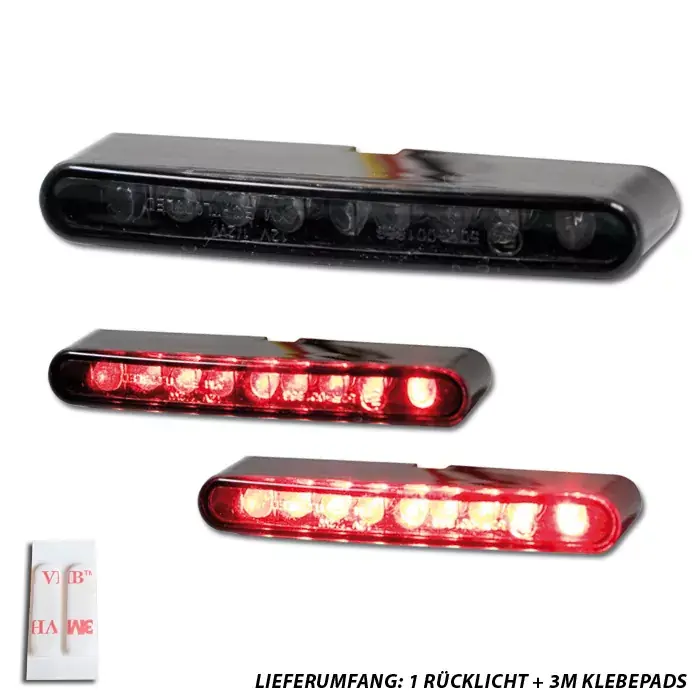 LED-Einbaurücklicht FineLiner getönt E-geprüft Garantierte Lieferung