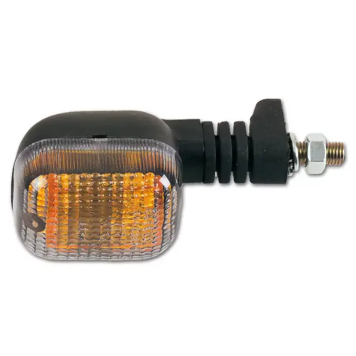 Miniblinker DUC-Style getönt 45x61mm M10 vo-links/hi-rechts 10W E-geprüft schwarz Beliebt