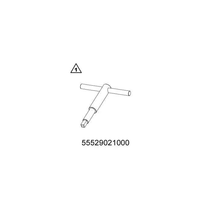 Schneller Versand 4-Kant-Schlüssel SW5 mm