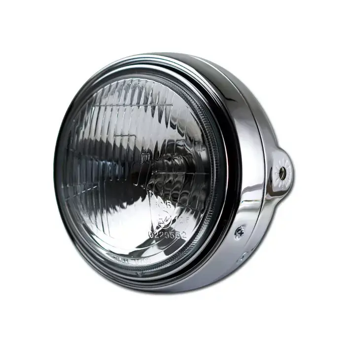 Preisknaller Scheinwerfer Bullet 5-3/4" H4 chrom E-geprüft