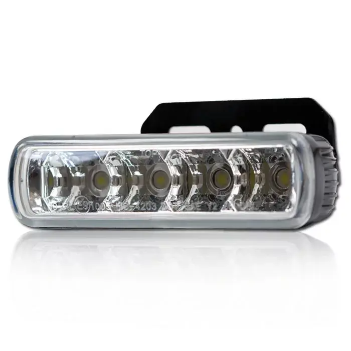 Solange Der Vorrat Reicht LED-Tagfahrlicht mit 4 LED's, klar, E-geprüft (00RL E9)