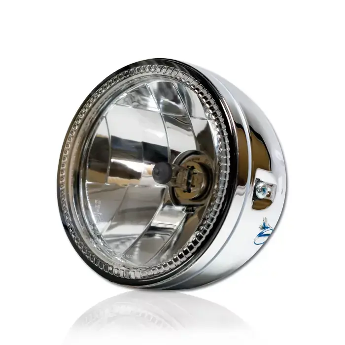 Preiswert Scheinwerfer Skyline 5-3/4" H4 chrom CCFL Standlicht E-geprüft