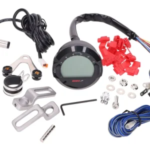 Tachometer Koso Digital DL-03SR LCD Display schwarz d=64mm Direktkauf