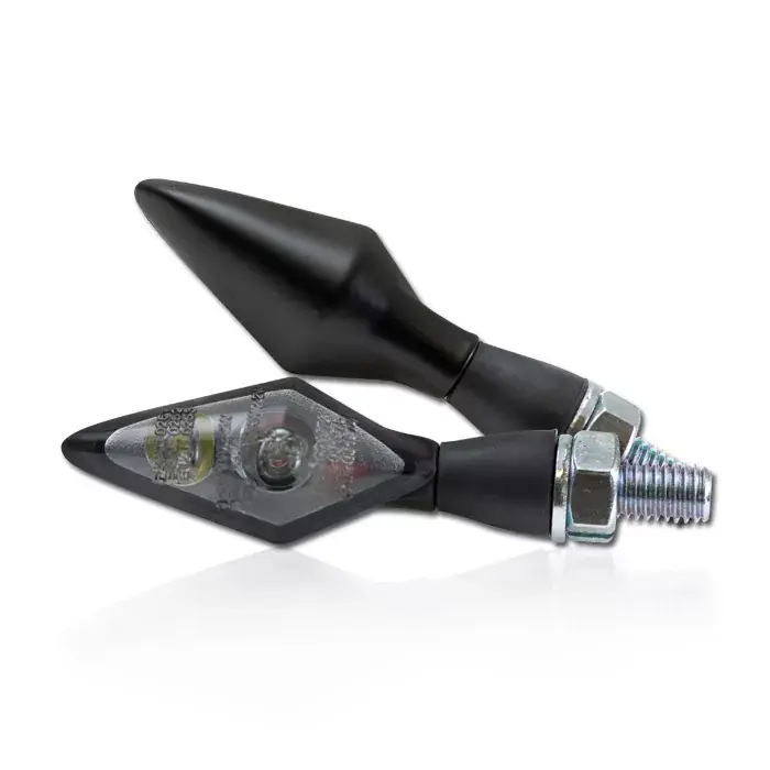 Neu Im Sortiment LED-Blinker Standlichtkombi Spark schwarz Alu M8 E-geprüft