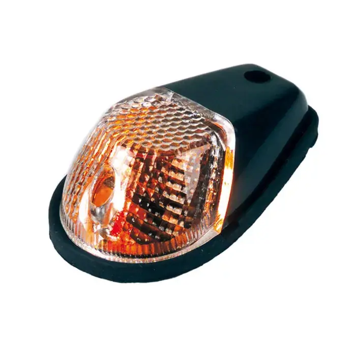 Billig Daytona Verkleidungsblinker schwarz 12V/21W Halogen E-geprüft transparent
