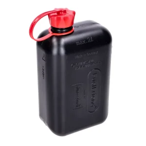 Sale Benzinkanister Hünersdorff FuelFriend BIG 2 Liter schwarz aus Kunsstoff - leer