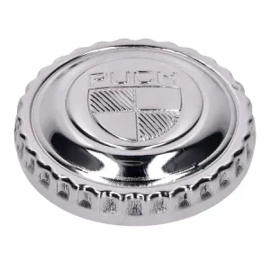 Tankdeckel 40mm mit Eingeprägtem Logo für Puch Mofa Highlight