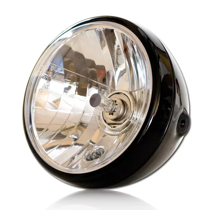 Kracherpreis H4-Scheinwerfer Nevo 7 Zoll schwarz mit Standlicht E-geprüft