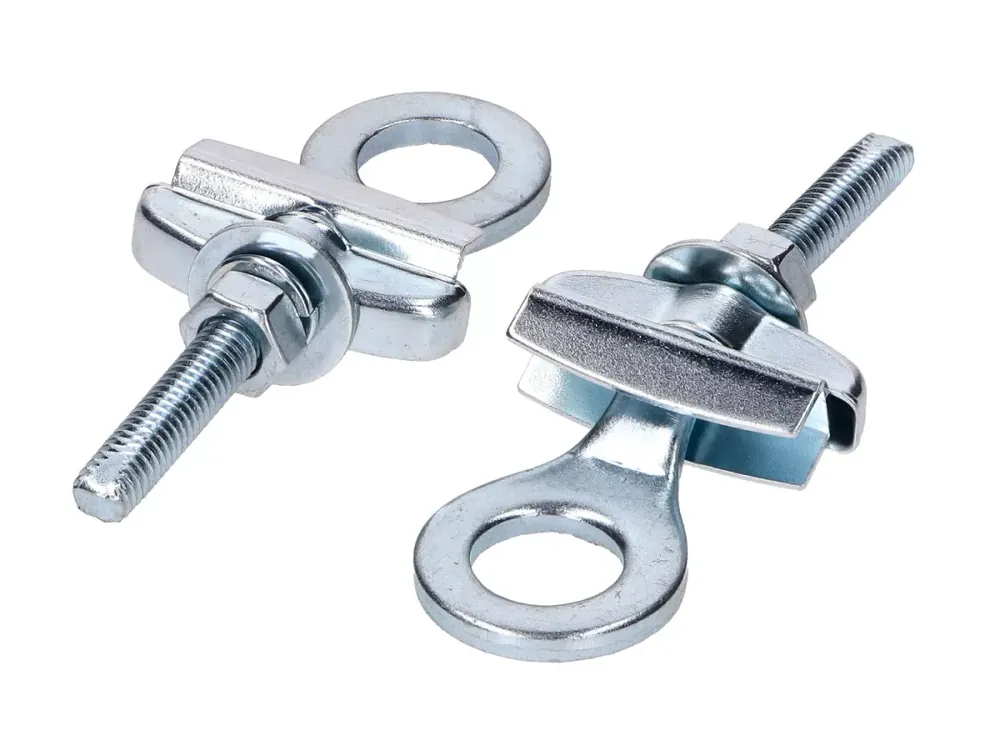 Kettenspanner Satz universal 2-teilig für Puch, Hercules, Zündapp, Honda Kostenloser Versand