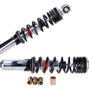 Billig Stoßdämpfer Satz YSS schwarz chrom 300mm für Puch Maxi, Tomos