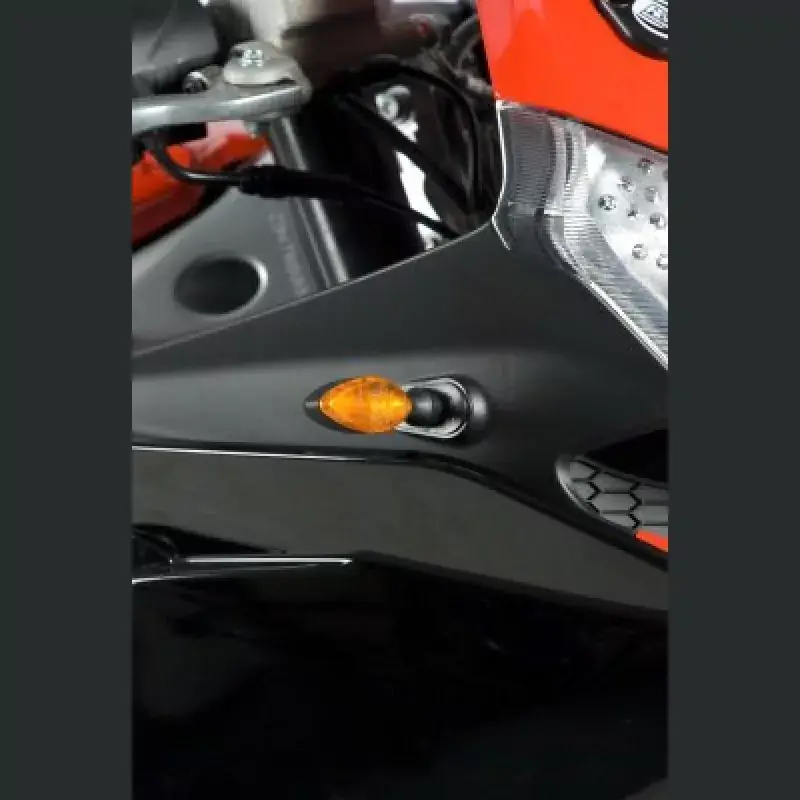 R&G Micro Blinker Adapter Set vorn passend für Aprilia RS4 125 ab 2011 Jetzt Kaufen